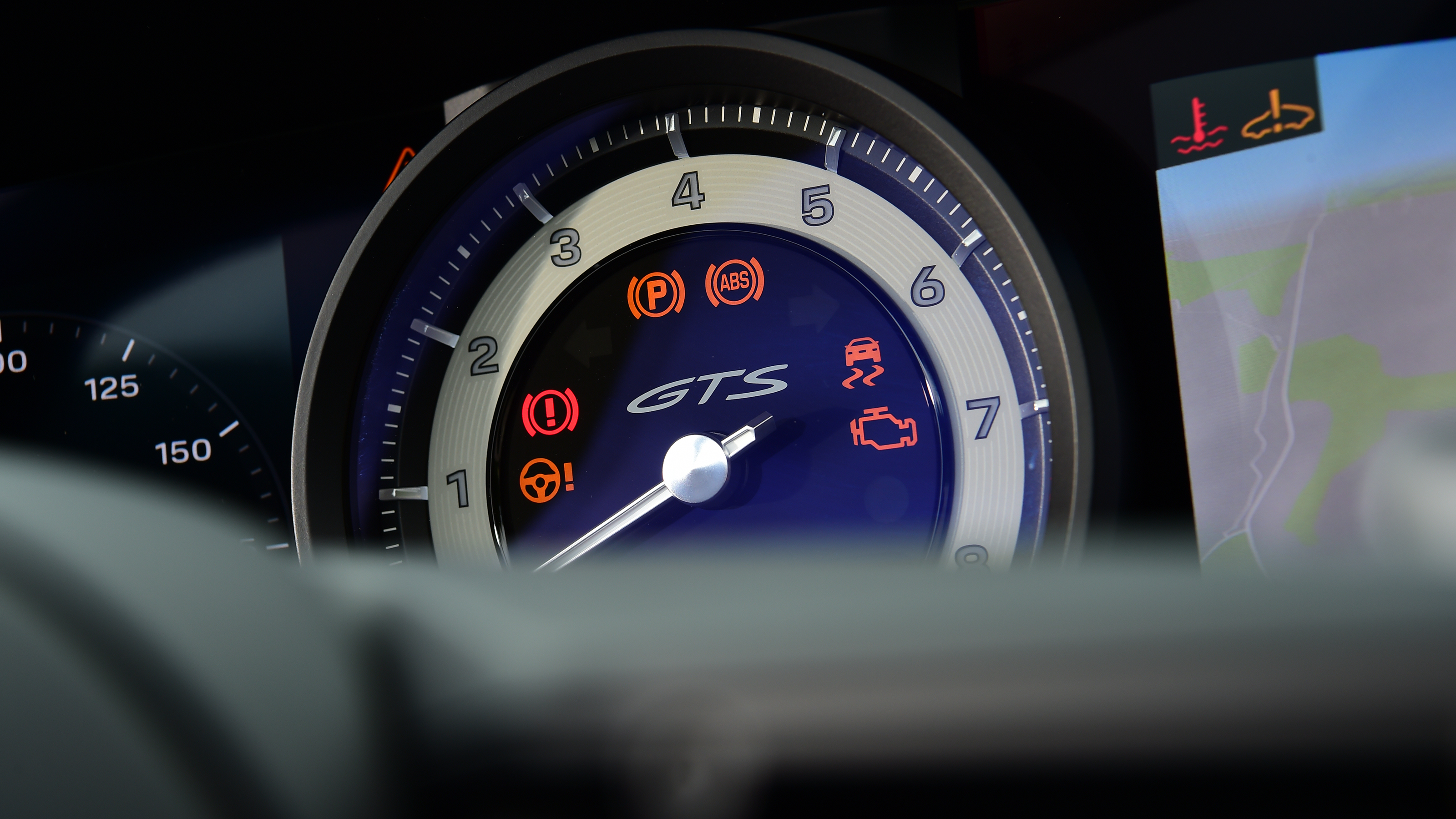Porsche 911 Cabriolet - rev counter