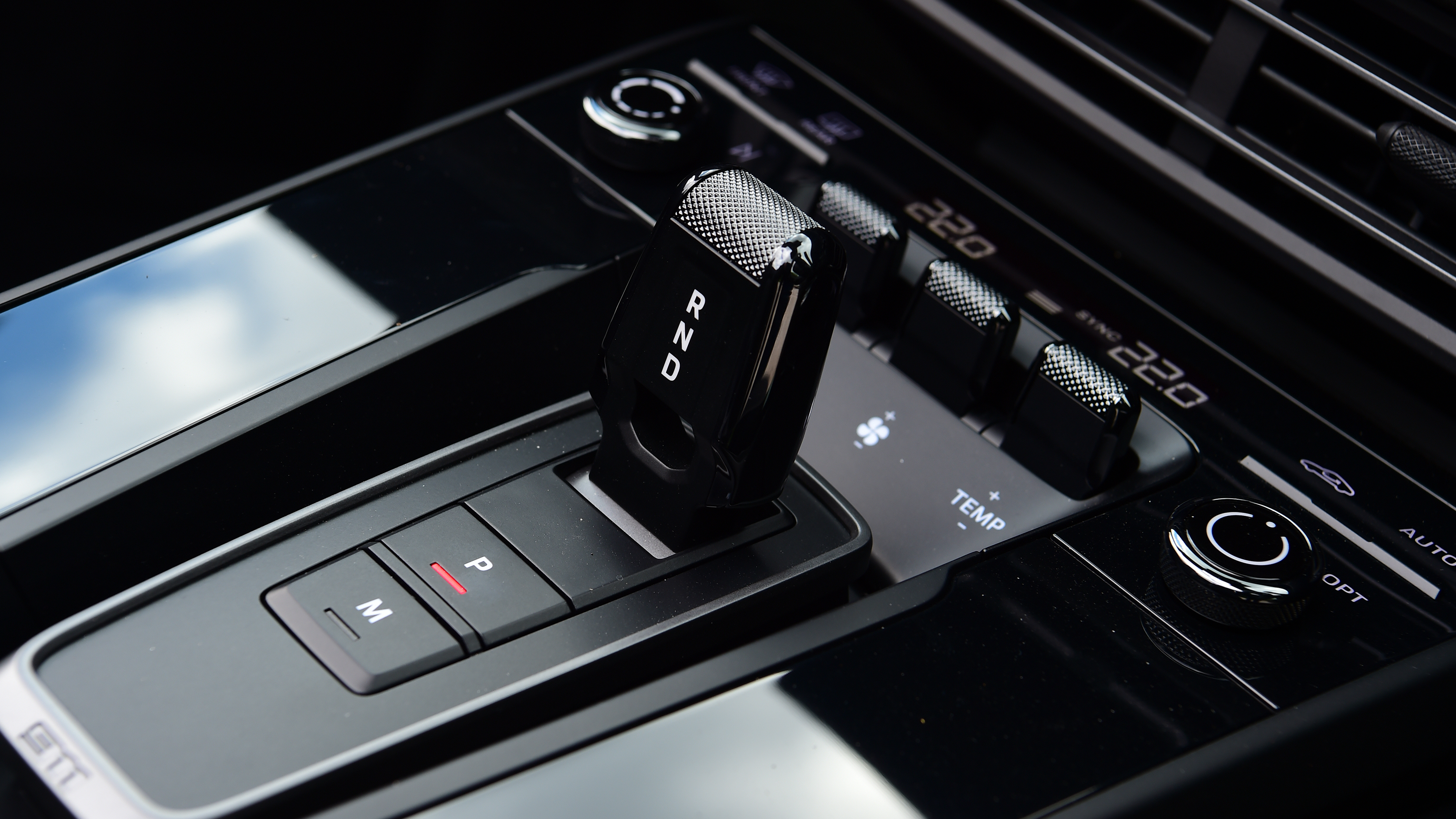 Porsche 911 Cabriolet - gear selector