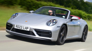 Porsche 911 Cabriolet - front tracking