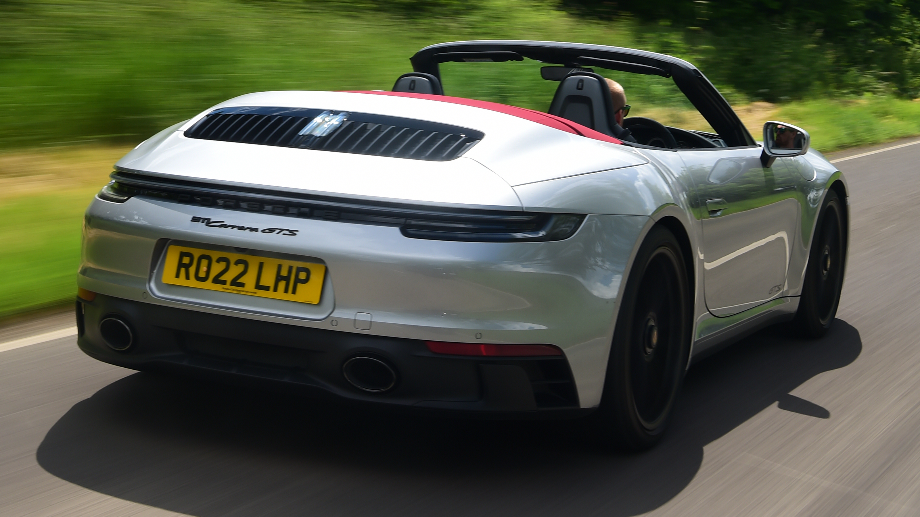 Porsche 911 Cabriolet - rear tracking