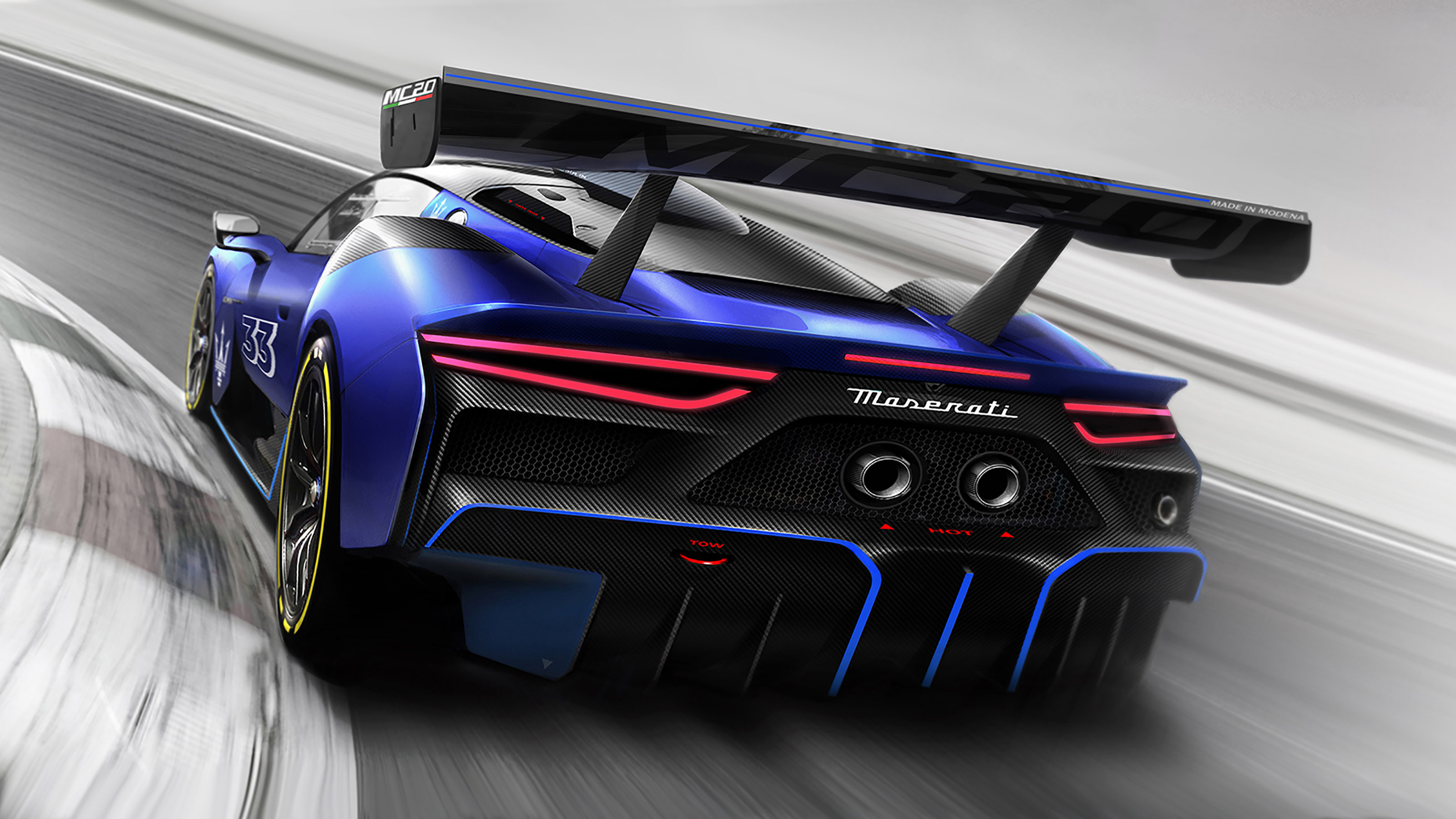 Maserati MC20 GT2 - rear