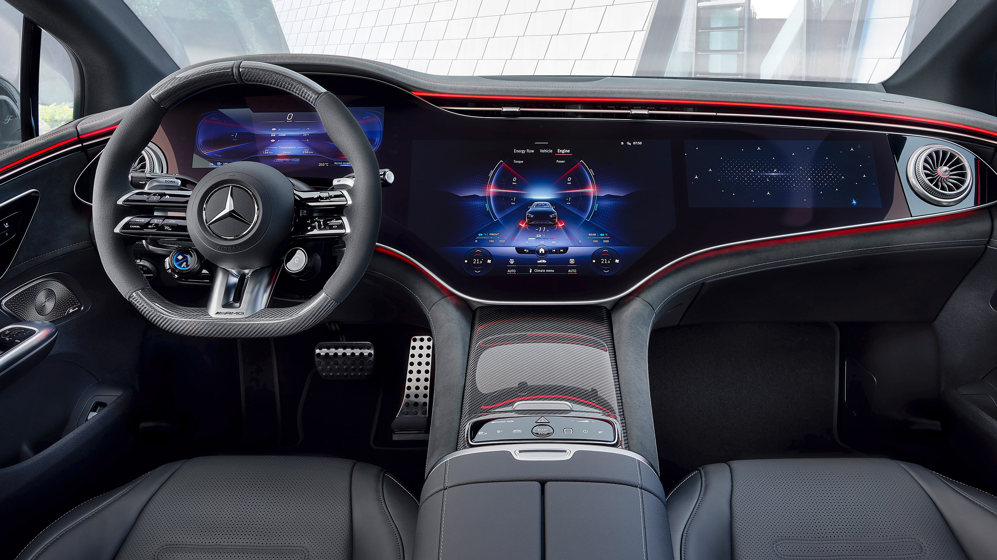 Mercedes-AMG EQE 53 - dash