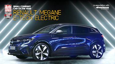 Renault Megane E-Tech Electric - New Car Awards 2022