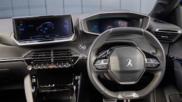 Peugeot 208 dashboard