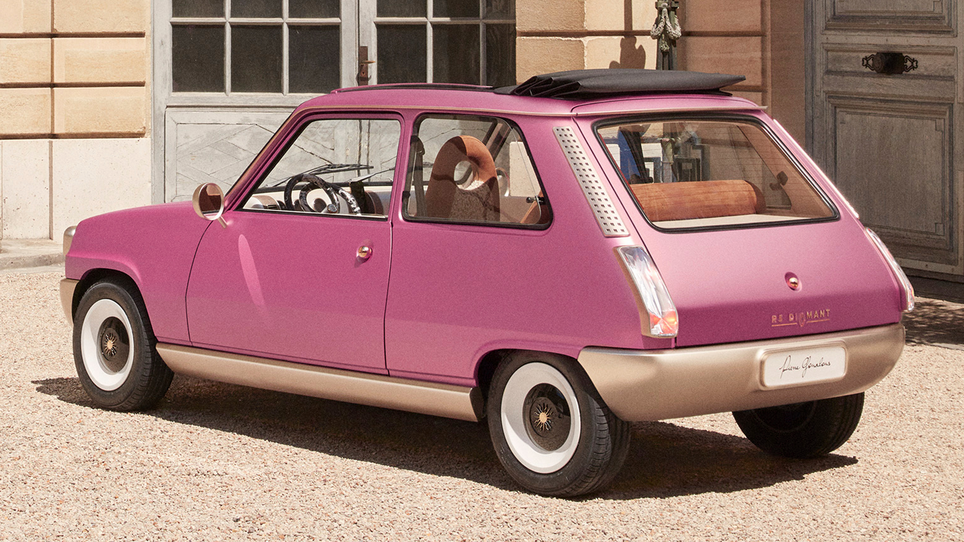Renault 5 Diamant - rear/nearside static