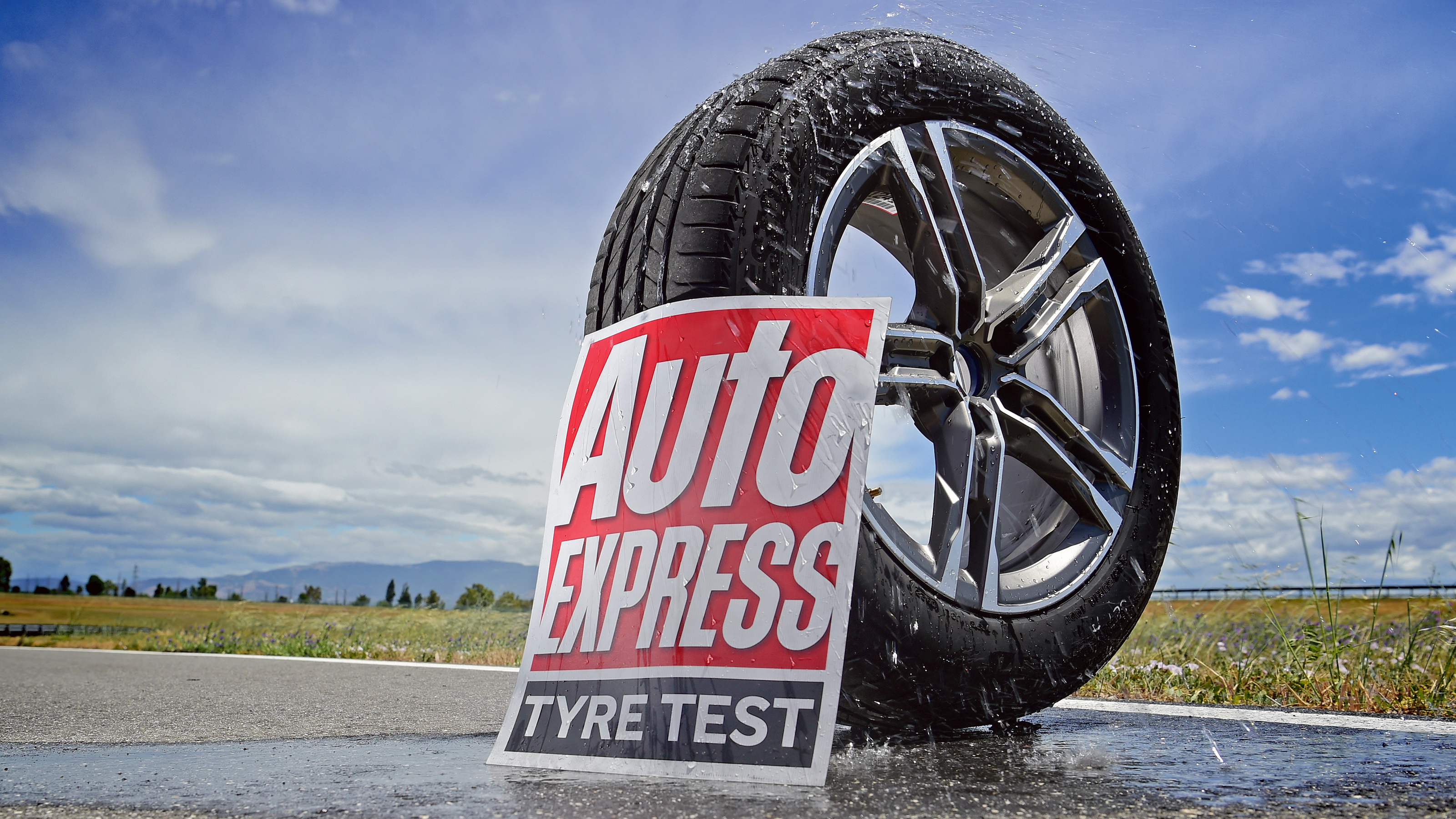 Auto Express tyre test - header image