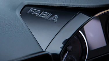 Skoda Fabia long termer - 'Fabia' embossed dashboard surround