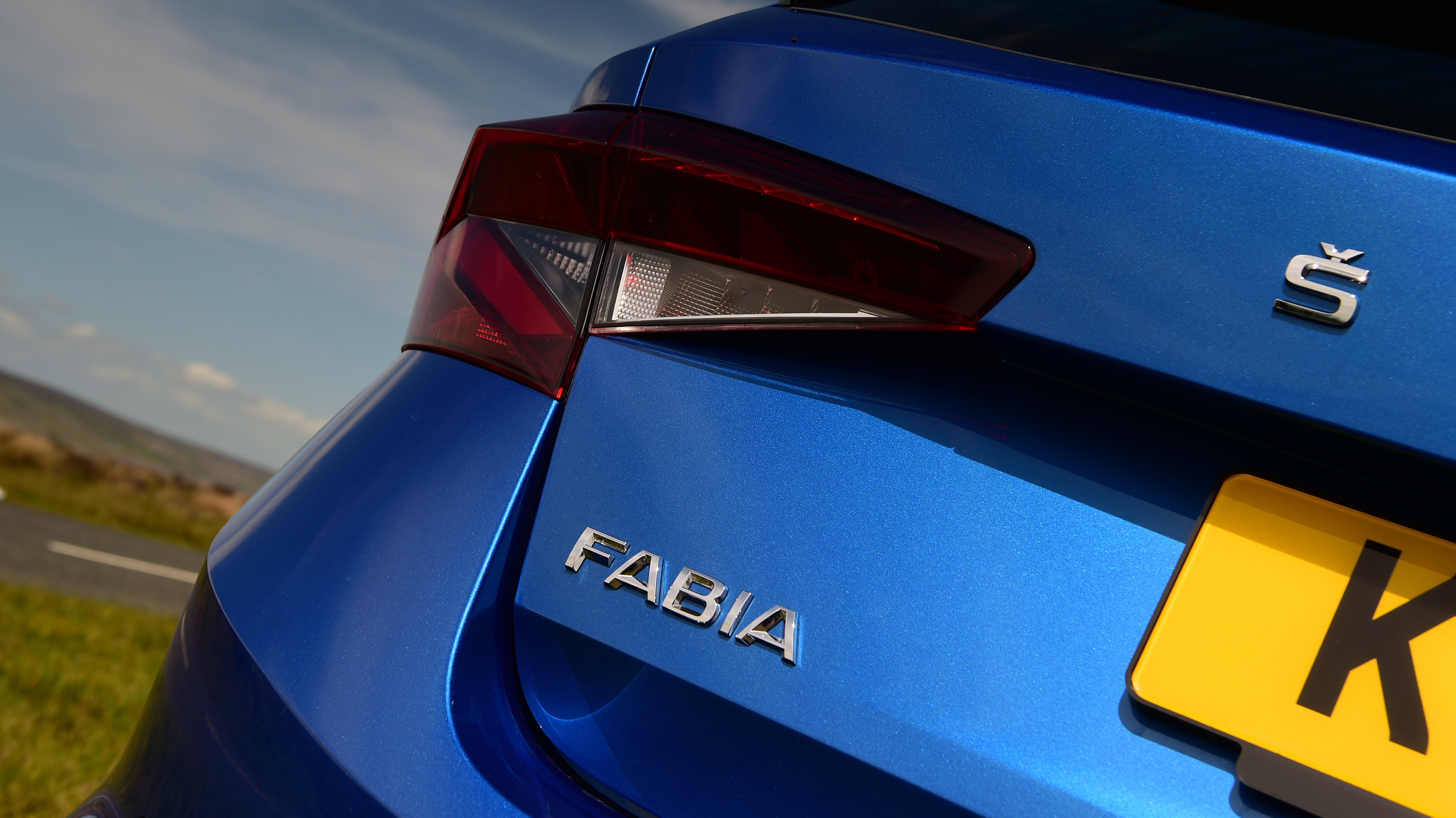 Skoda Fabia long termer - taillight