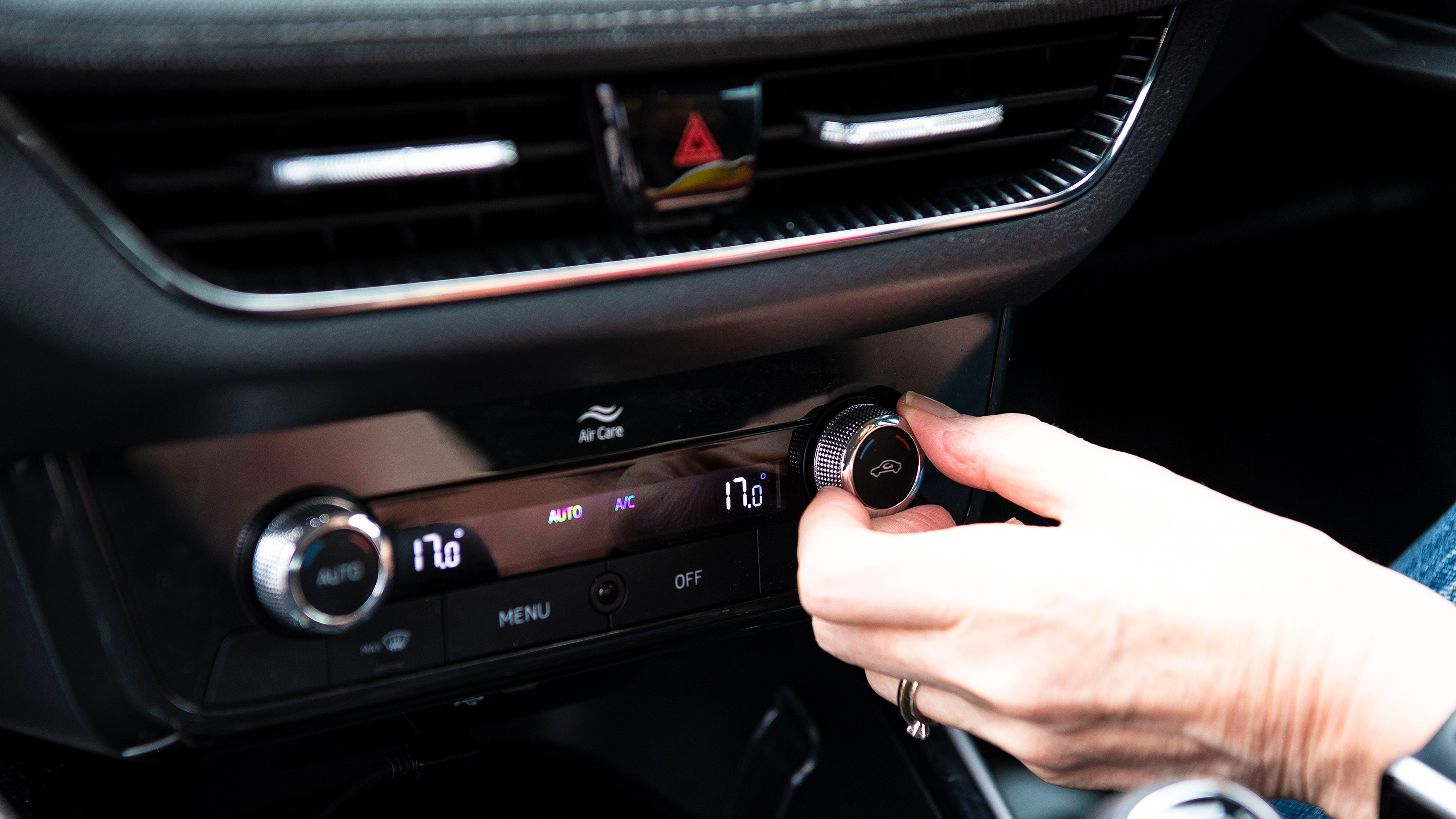 Skoda Fabia long termer - climate controls