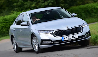 Used Skoda Octavia Mk4 - front cornering