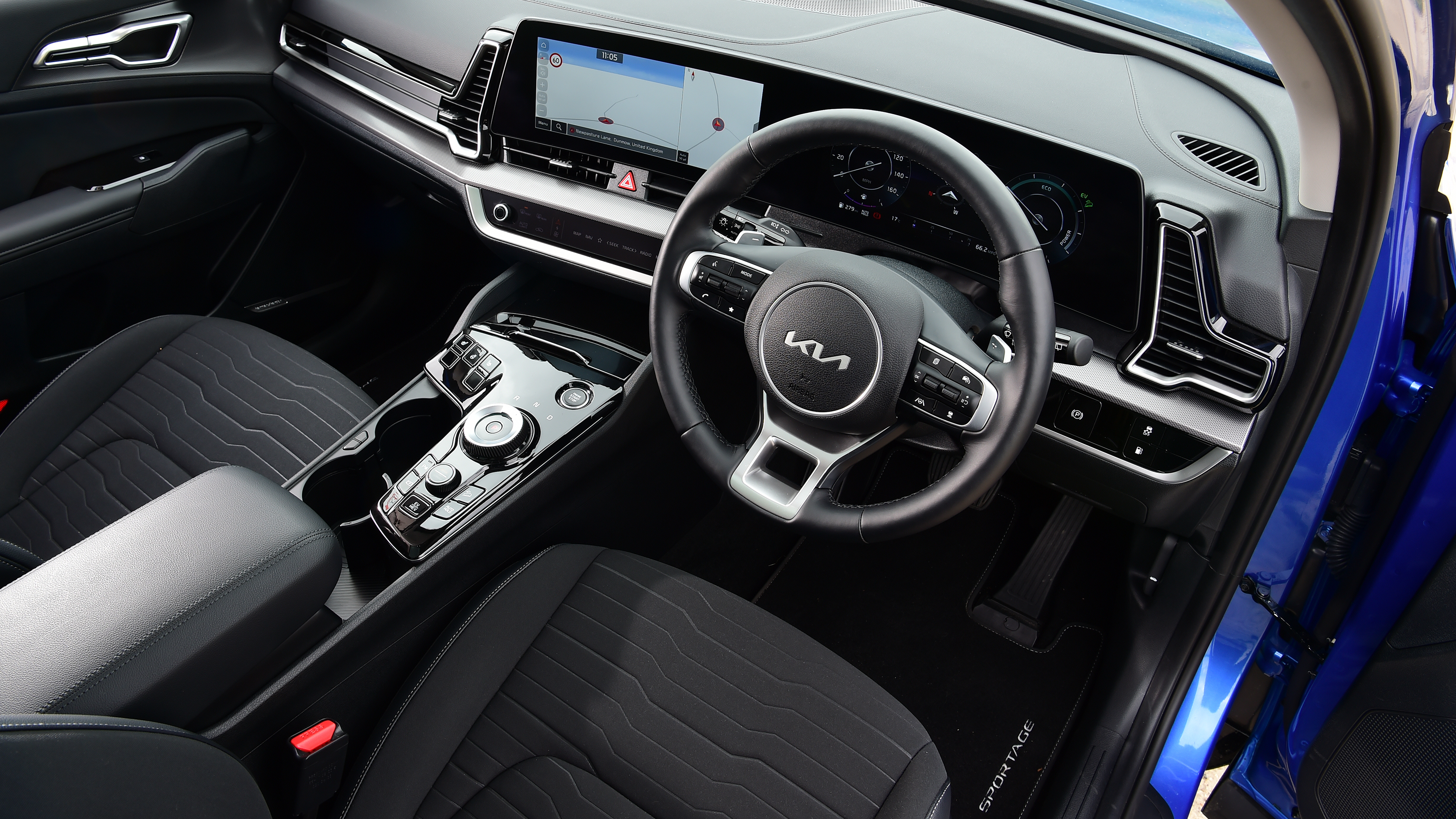Kia Sportage vs Hyundai Tucson - Kia Sportage interior
