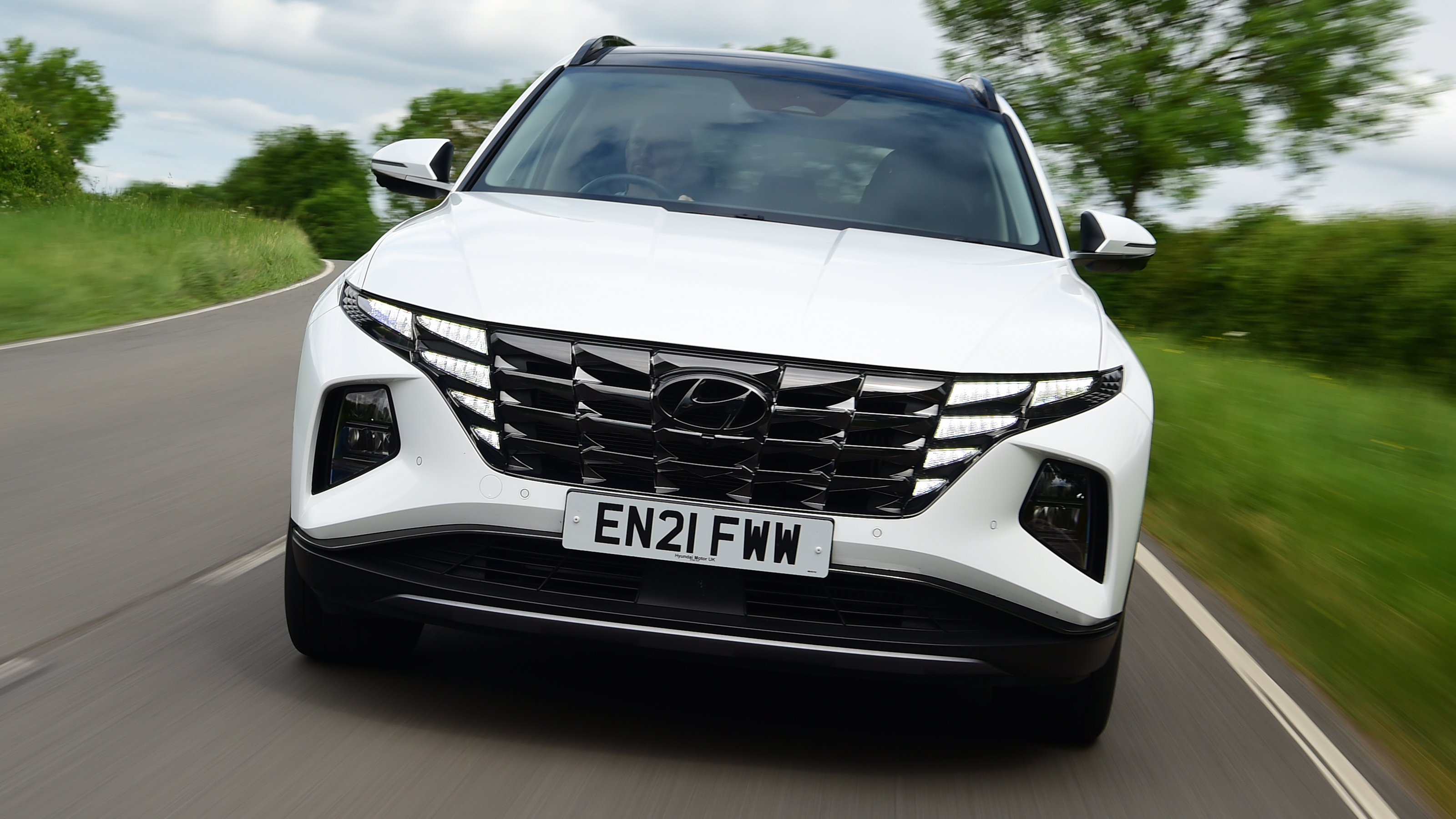 Kia Sportage vs Hyundai Tucson - Hyundai Tucson front