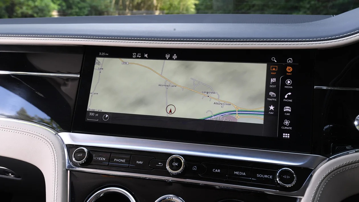 Used Bentley Continental GT Mk3 - sat-nav