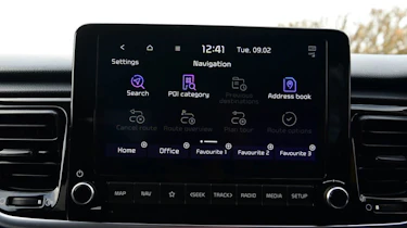 Used Kia Rio Mk5 - screen