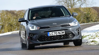 Used Kia Rio Mk5 - front cornering