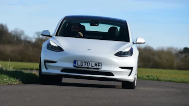 Used Tesla Model 3 - front cornering