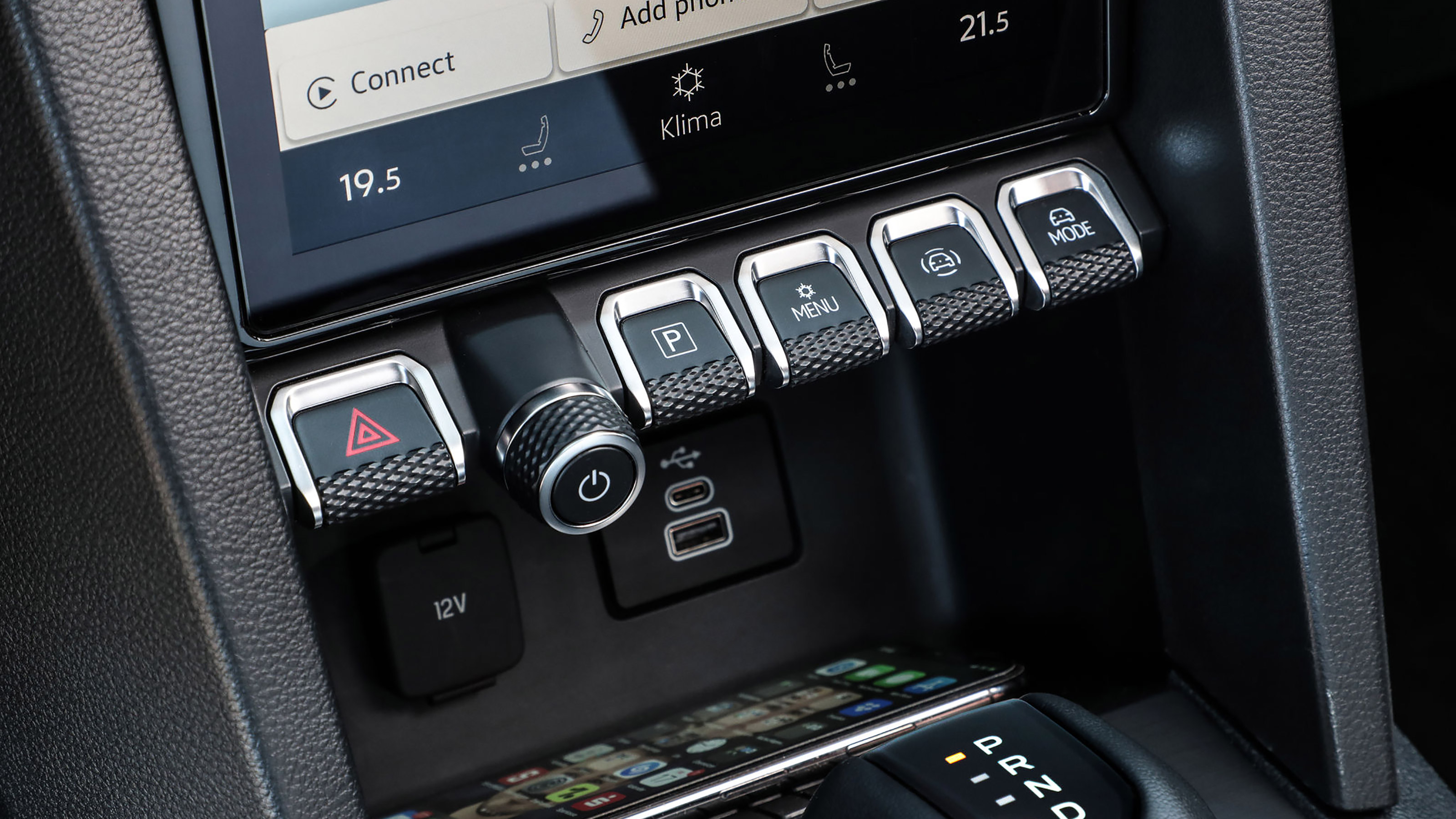 Volkswagen Amarok - buttons