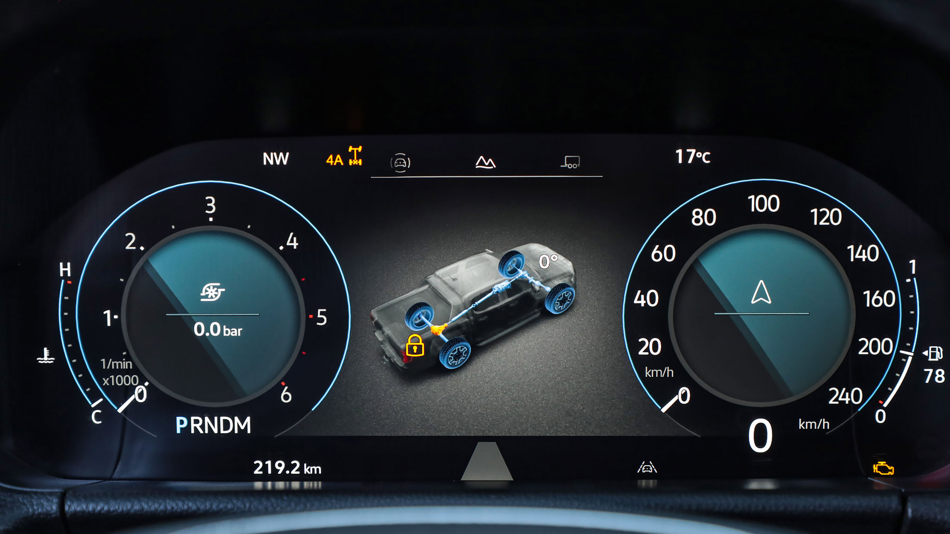 Volkswagen Amarok - dials