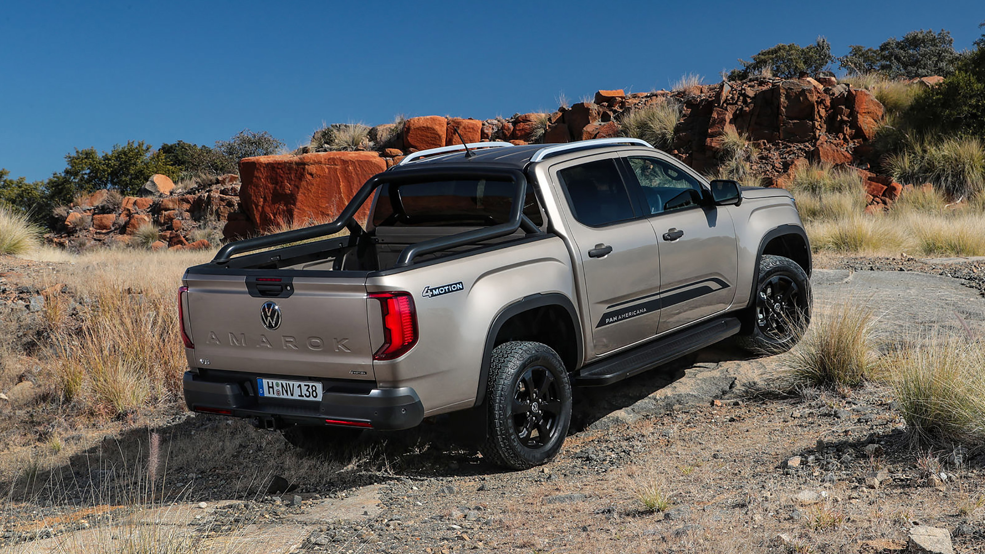 Volkswagen Amarok - rear/side