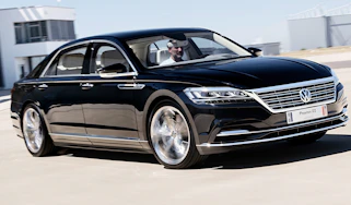 VW Phaeton successor - front tracking