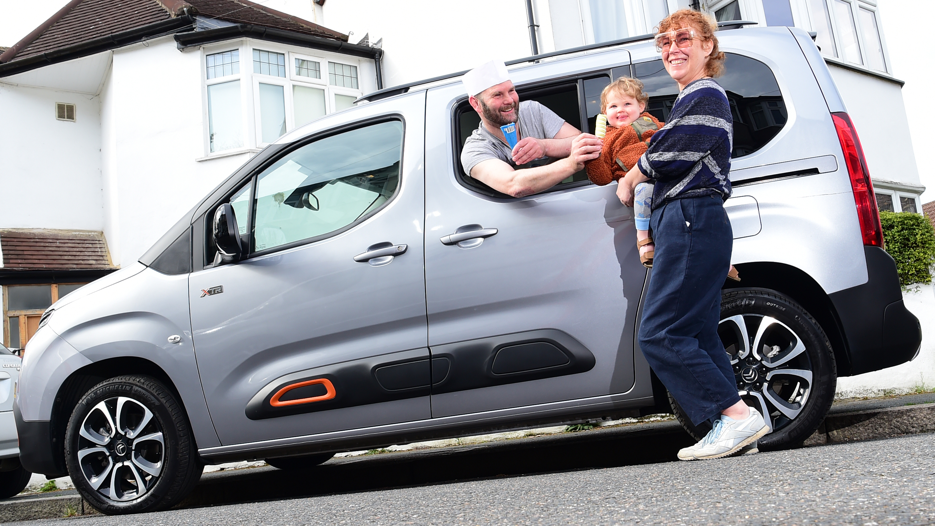 Citroen e-Berlingo long term test - serving ice cream