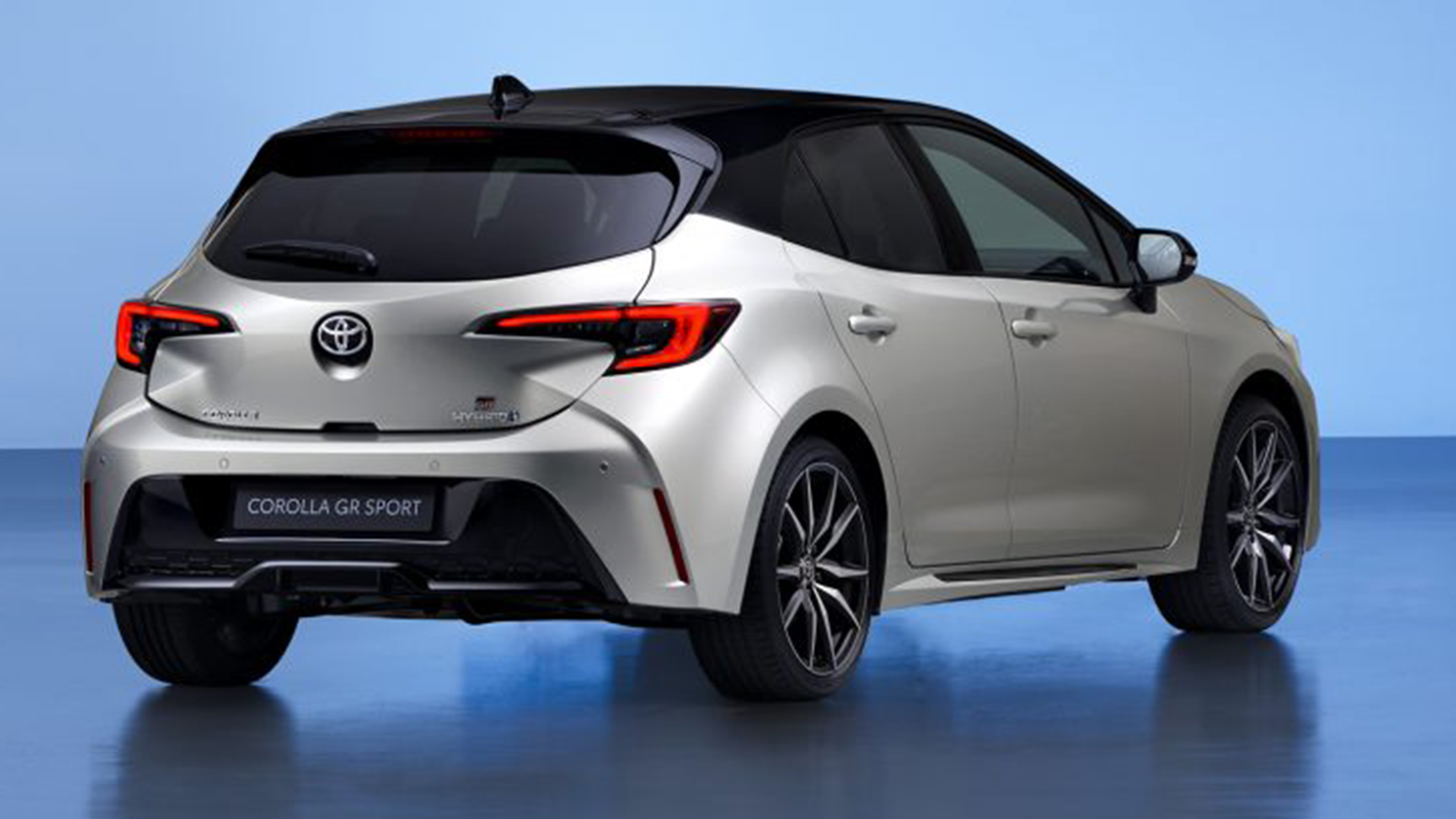 2023 Toyota Corolla GR Sport 3D render - rear