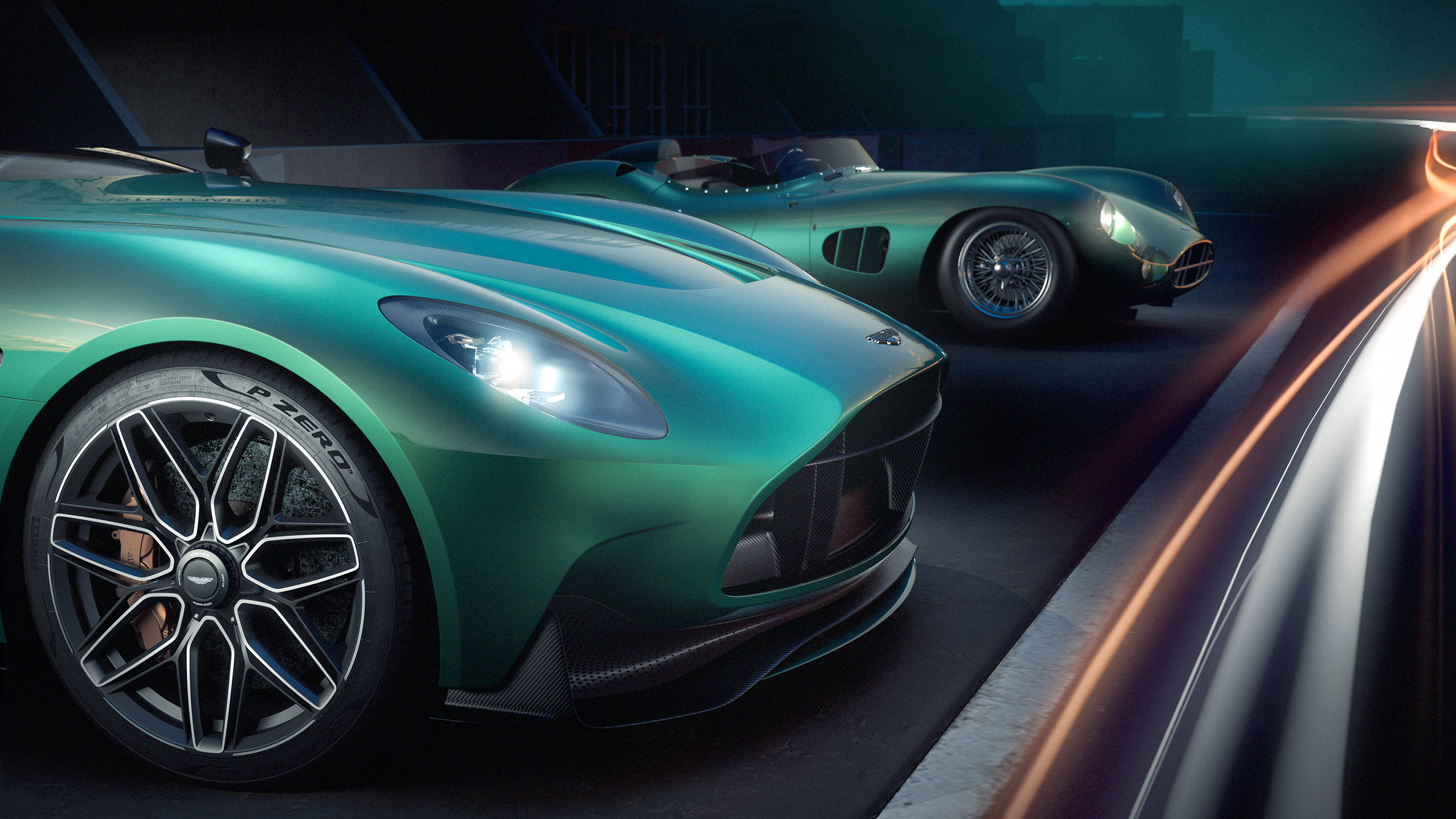 Aston Martin DBR22 - front detail