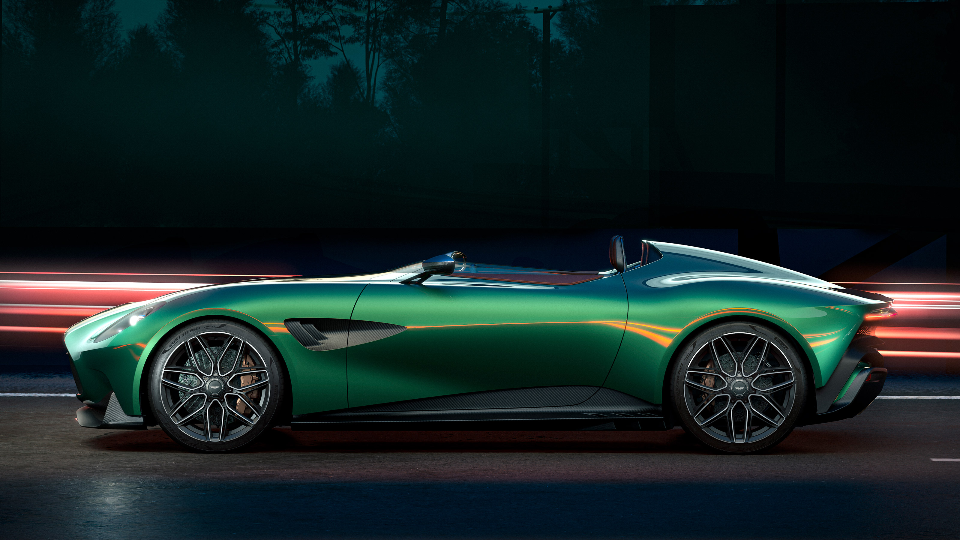 Aston Martin DBR22 - side