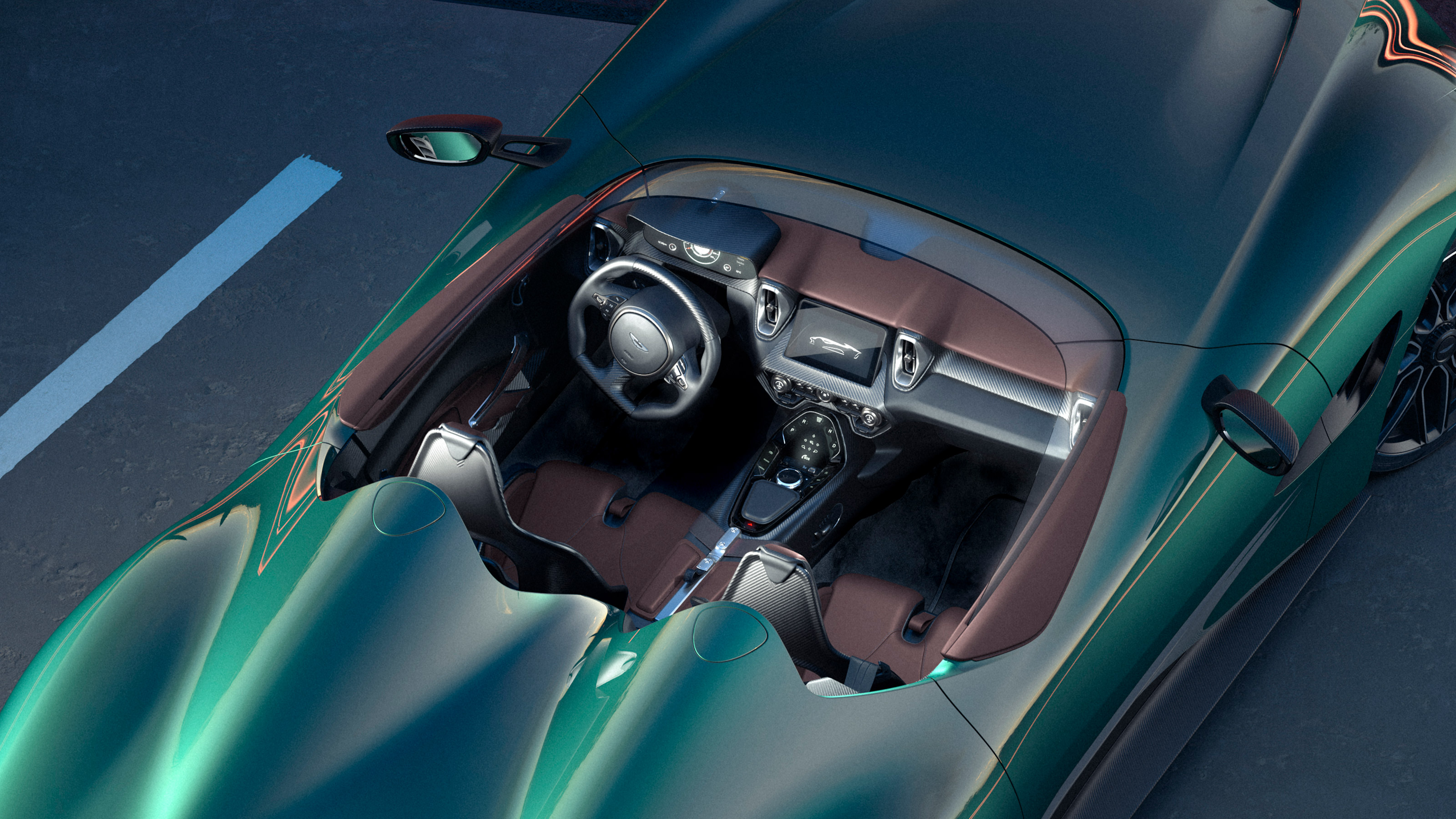 Aston Martin DBR22 - above