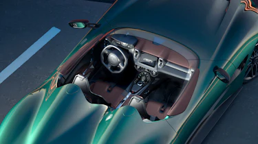 Aston Martin DBR22 - above