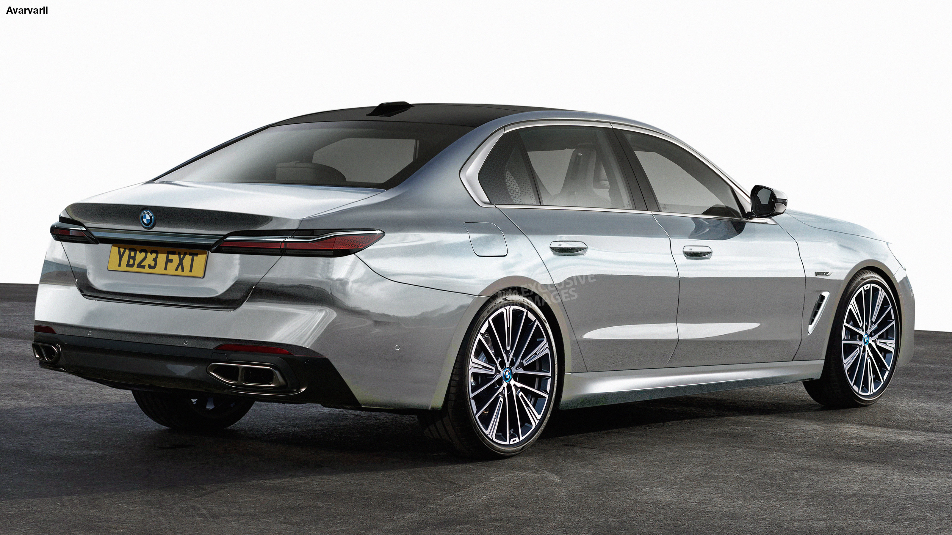 BMW 5 Series - rear (watermarked)