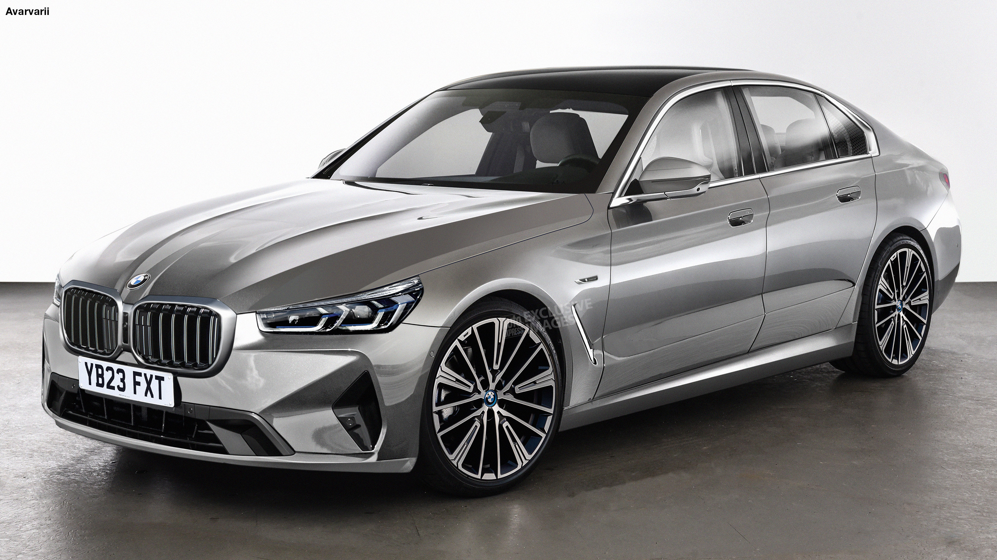 BMW 5 Series - front (watermarked)