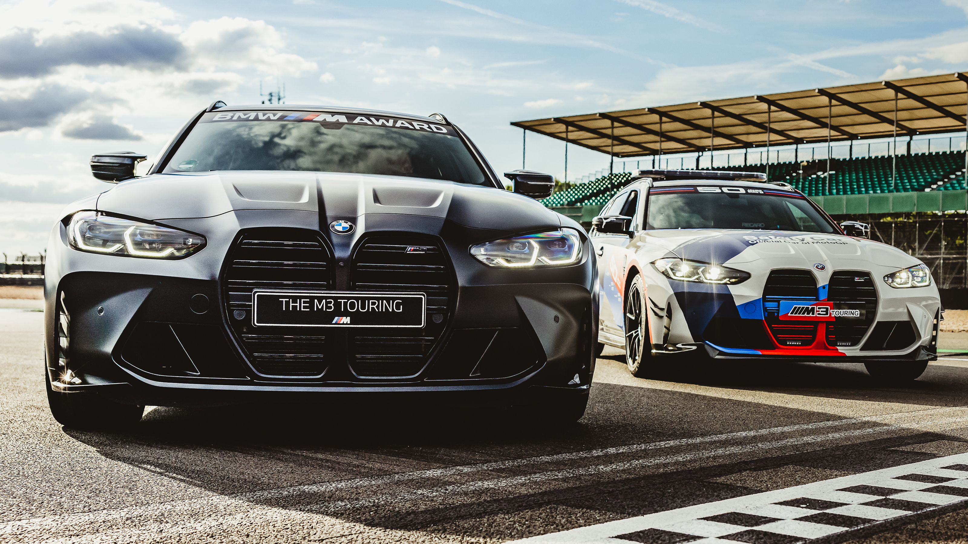 BMW M3 Touring - standard car and safety car, fronts