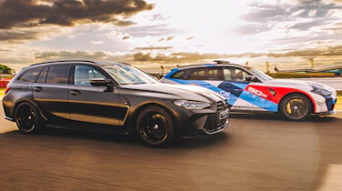 BMW M3 Touring - standard car and safety car, sides