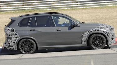 BMW X5 M Nurburgring spy - side