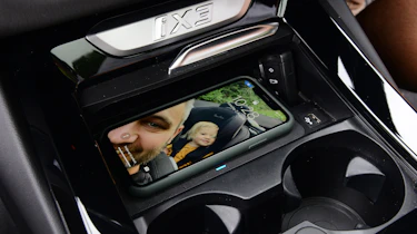 BMW iX3 long term test first report - phone charging