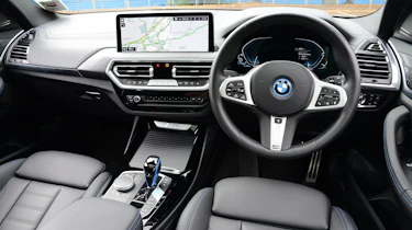 BMW iX3 long term test first report - dash