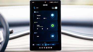 BYD Atto3 infotainment screen (vertical)