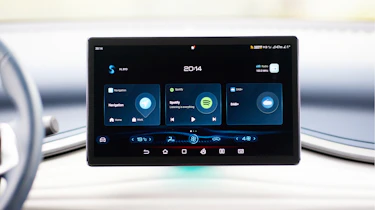 BYD Atto3 infotainment screen (horizontal)