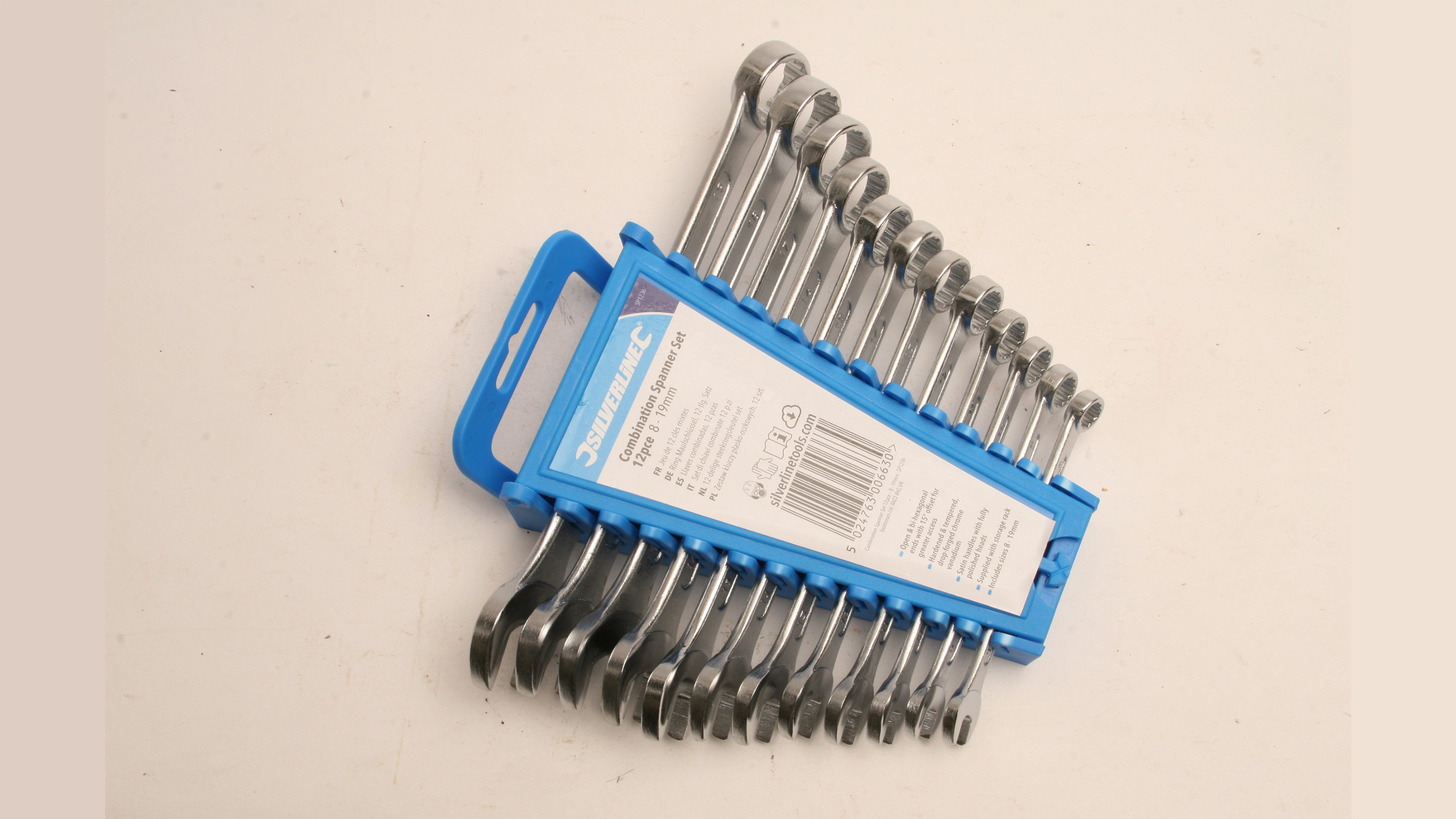 Silverline Combination Spanner Set 12-piece SP1236