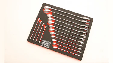 Sealey Premier 16 -piece Cold Stamped Combination Spanner Set AK63255
