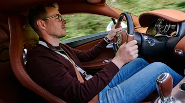 Bugatti Chiron Super Sport - interior driving (side)