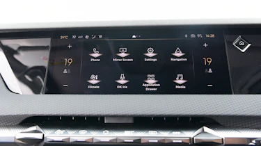DS 4 - infotainment screen