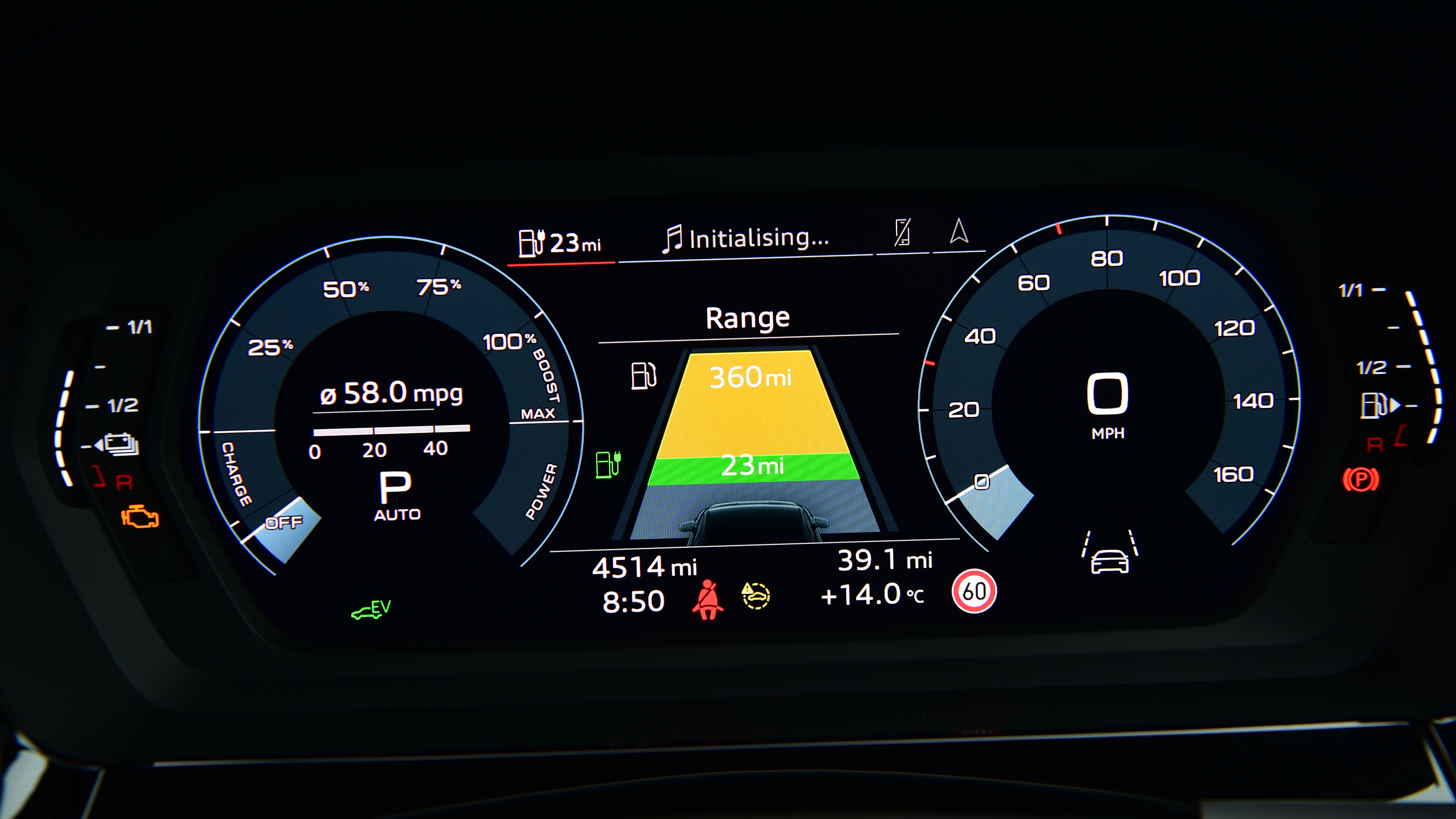 Audi A3 - dash screen
