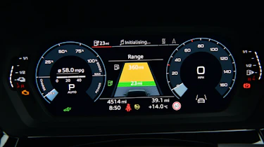 Audi A3 - dash screen