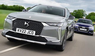 DS 4 and Audi A3: Both cars front tracking