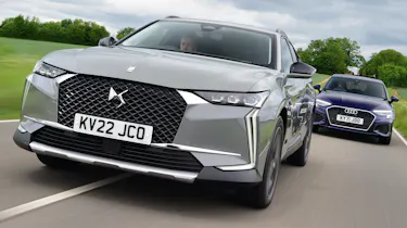 DS 4 and Audi A3: Both cars front tracking