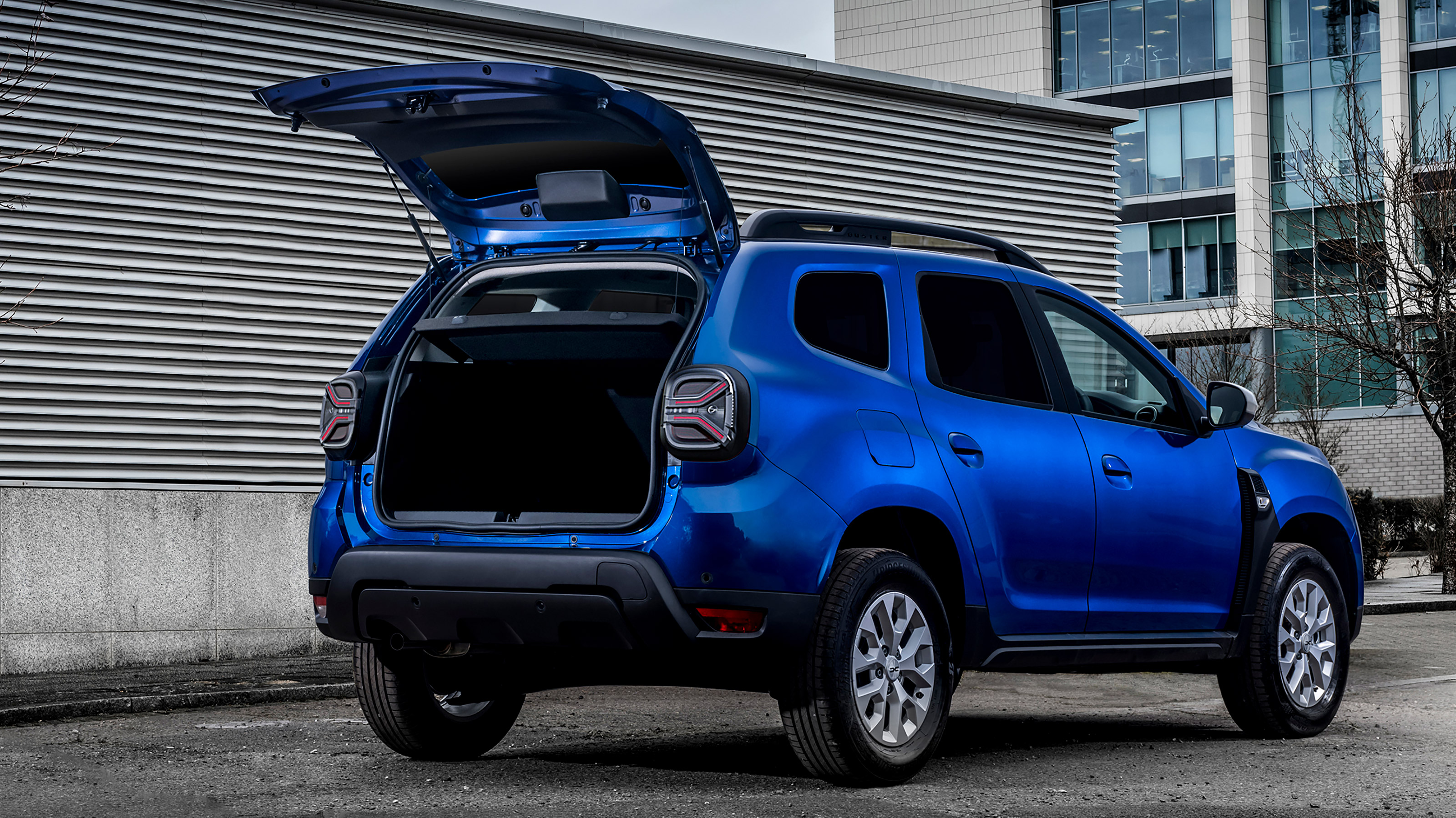 Dacia Duster Commercial - rear boot open