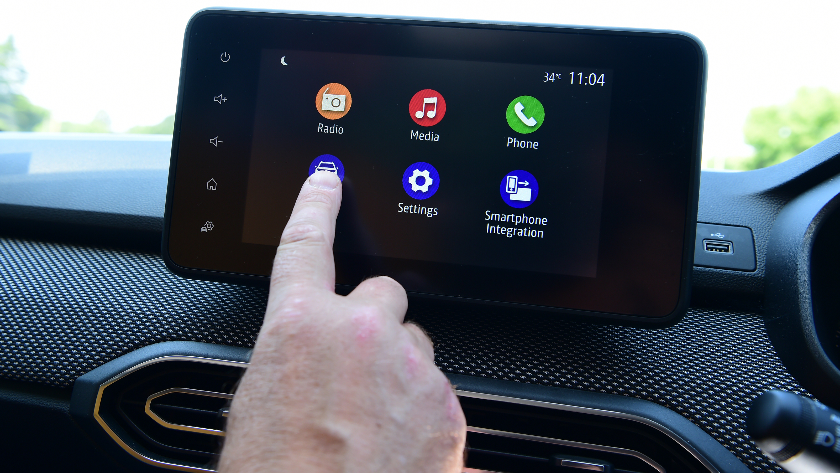 Dacia Jogger long-termer: infotainment screen