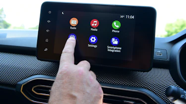 Dacia Jogger long-termer: infotainment screen
